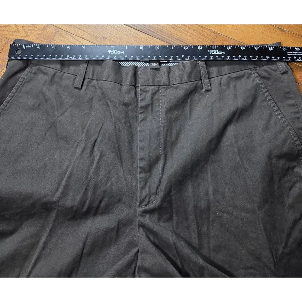 Banana Republic Chinos Mens 38x32 Black Cotton Straight Leg Pants Classic